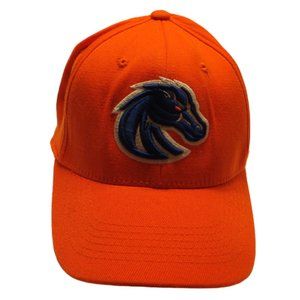 Top Of The World Boise State Hat Orange Raised Stitched Emblem One Size Orange
